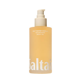 Saltair bottle front view showing sleek packaging and 4oz size for gifting