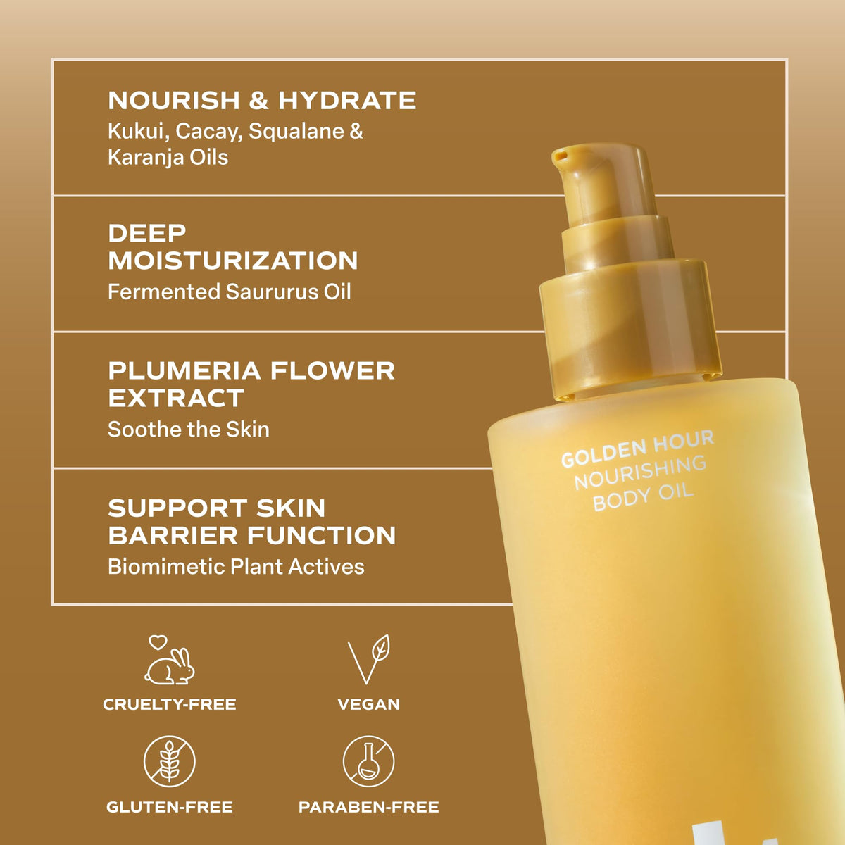 Saltair label close-up highlighting Golden Hour scent and uplifting benefit