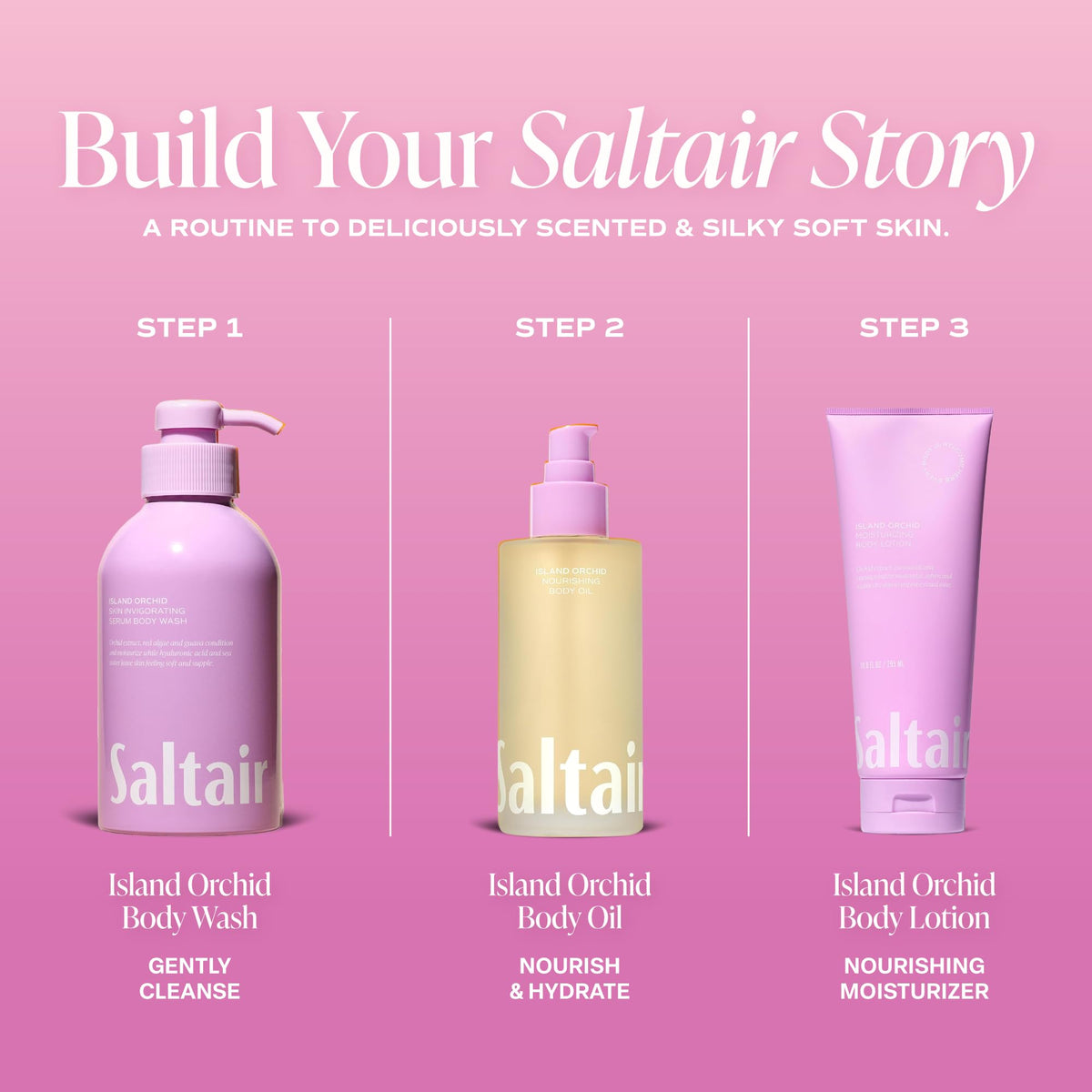 Saltair body oil next to a ruler for 4oz size comparison and travel convenience