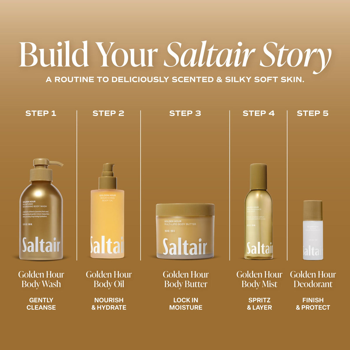 Saltair bottle in hand to show 4oz scale and travel-friendly benefit