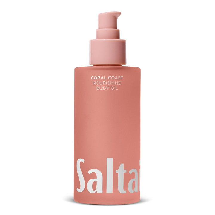 Saltair Coral Coast front bottle showing packaging and size benefit