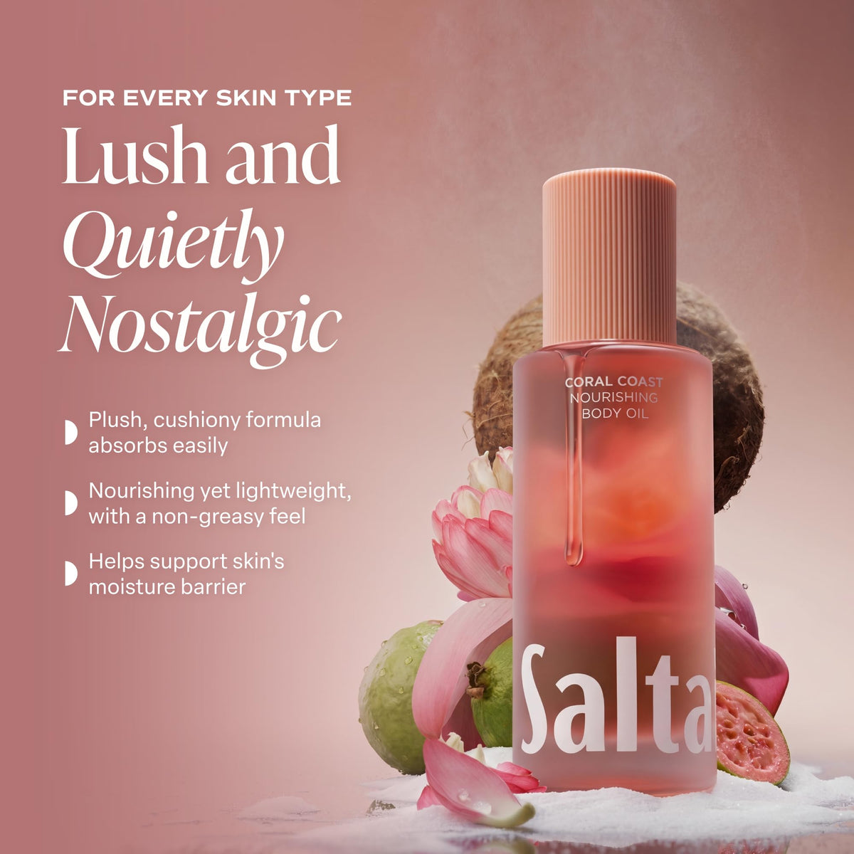 saltair hand application demonstrating smooth spreading and hydration