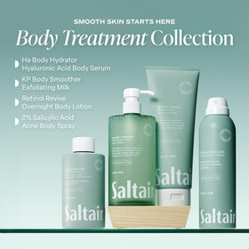 Saltair cruelty-free vegan badge showing ethical, clean formulation benefit