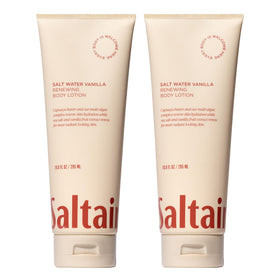 Saltair front packaging two-tube set showing product and label benefits