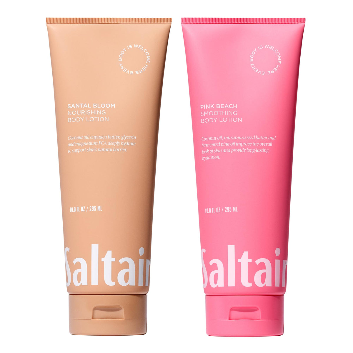 Saltair front packaging showing both scent tubes and benefits