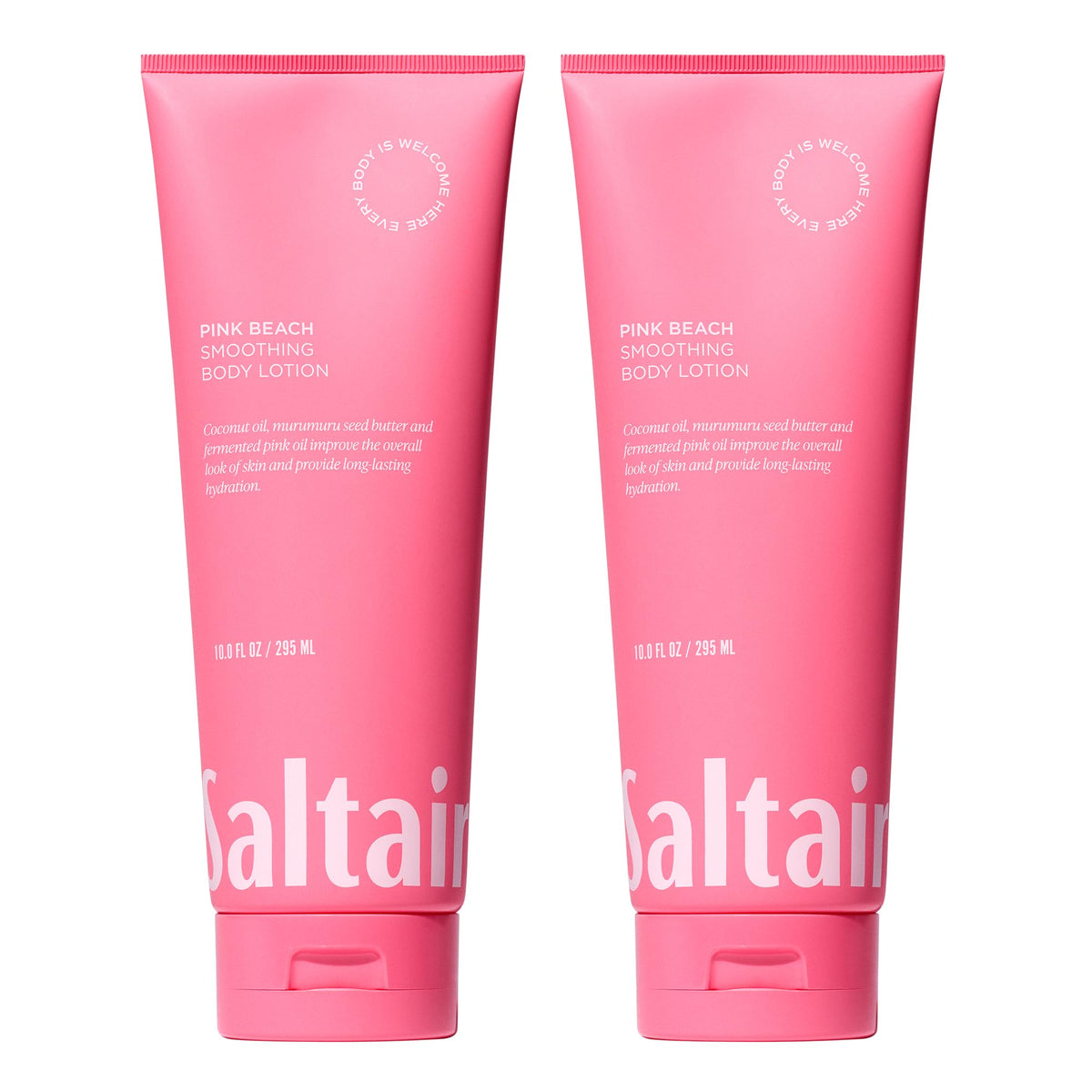 Saltair front packaging showing two 10oz tubes and benefits