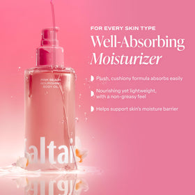 Saltair ingredient display with kukui moringa squalane for nourishing benefit