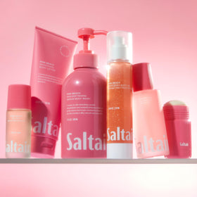 Saltair ingredients label featuring key hydrating components