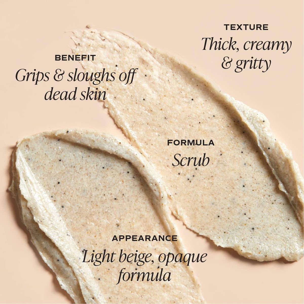 Saltair KP Body Scrub gritty texture close-up highlighting exfoliation power