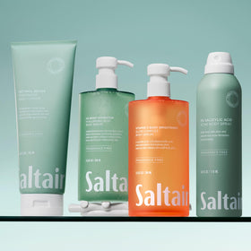 Saltair lifestyle bathroom routine setting showing daily-use convenience and routine fit