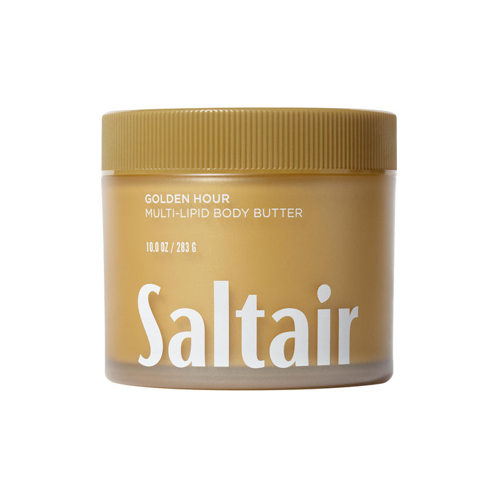 Saltair jar front view showing product packaging and clear hydration benefit