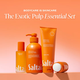 Saltair oil texture on hand showing silky absorption benefit