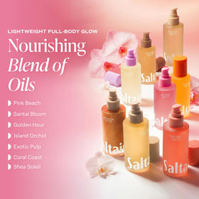 Saltair in-hand application demonstrating quick absorption and non-greasy finish