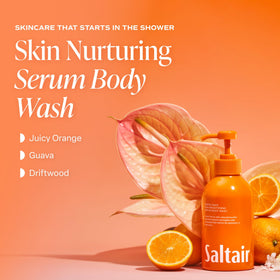 Saltair pump dispense demonstrating easy one-handed use and precise dosing benefit