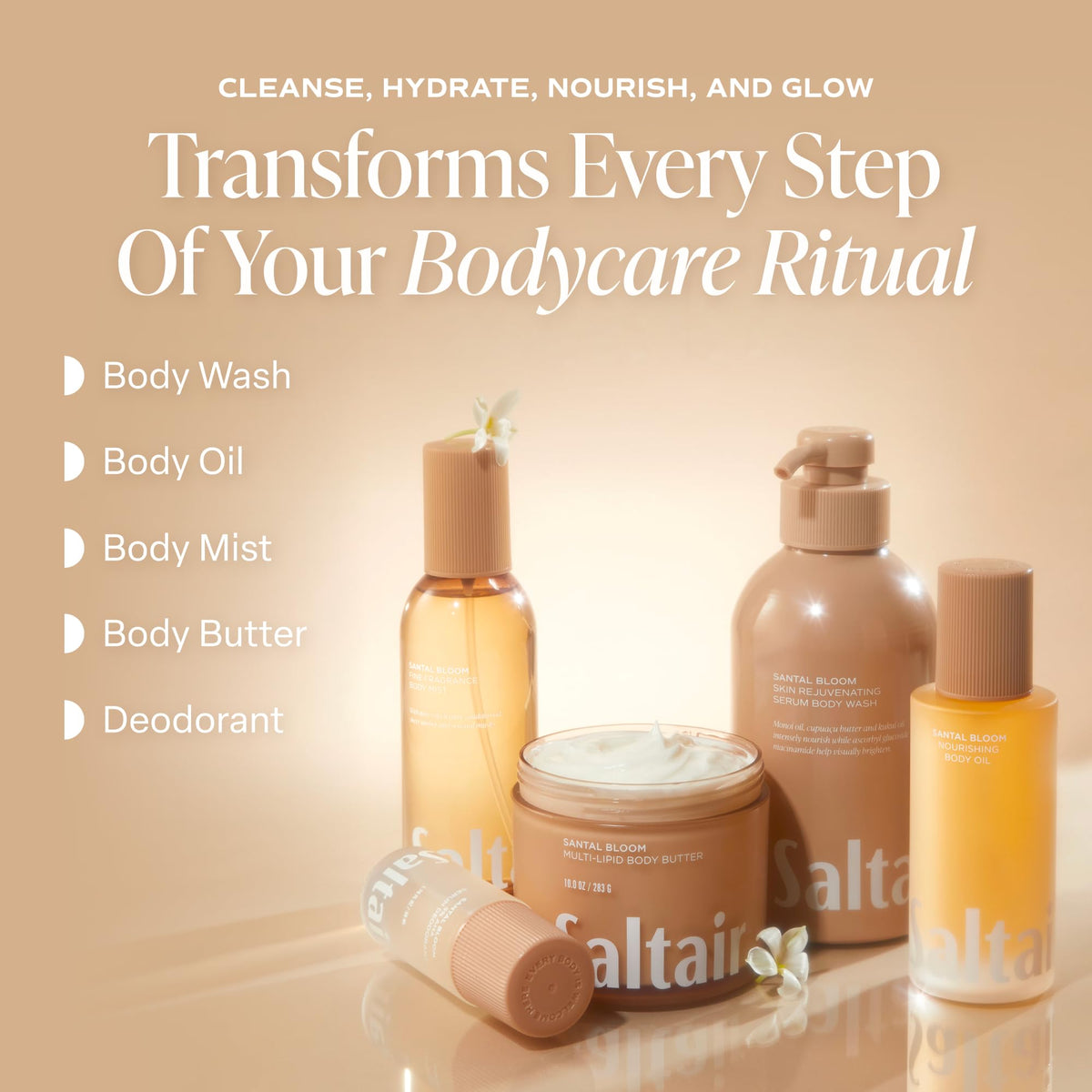 Creamy Monoi oil and Cupuaçu butter texture visual emphasizing Saltair hydration benefits