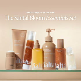 Rich foamy lather from Saltair Santal Bloom highlighting gentle cleansing and satisfying suds