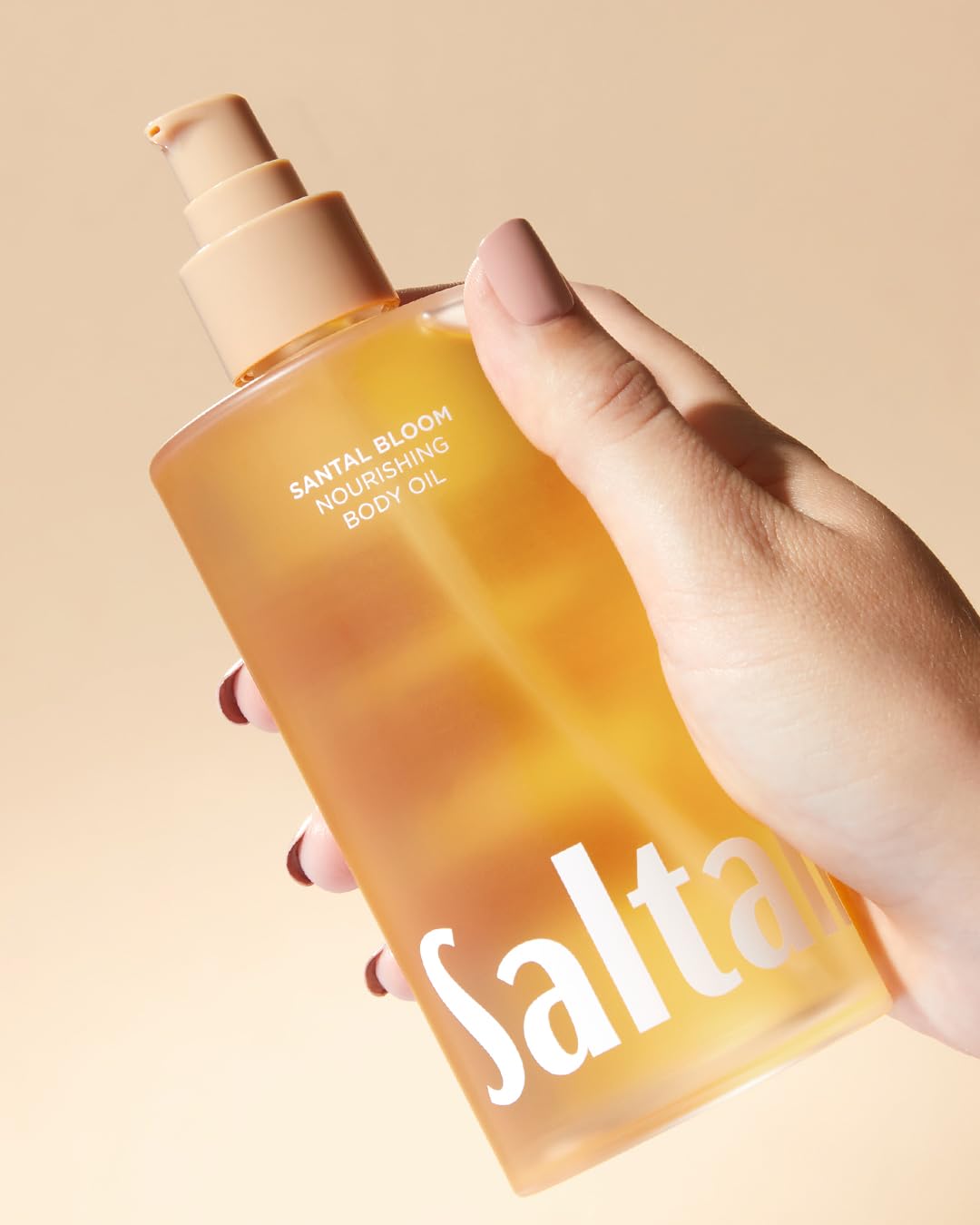 Saltair 10oz bottle next to common items illustrating jumbo size value