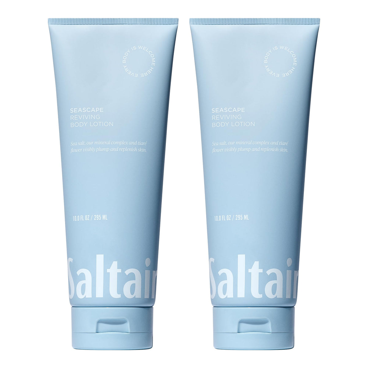 Saltair Seascape front packaging showing two 10oz tubes and product branding for value