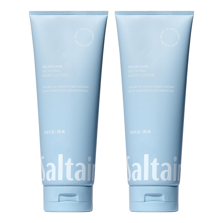 Saltair Seascape front packaging showing two 10oz tubes and product branding for value