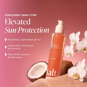 Saltair 4oz size comparison bottle for travel-friendly sun protection