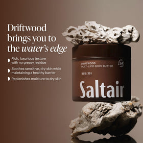 Saltair jar held in hand for size comparison and easy daily-use benefit