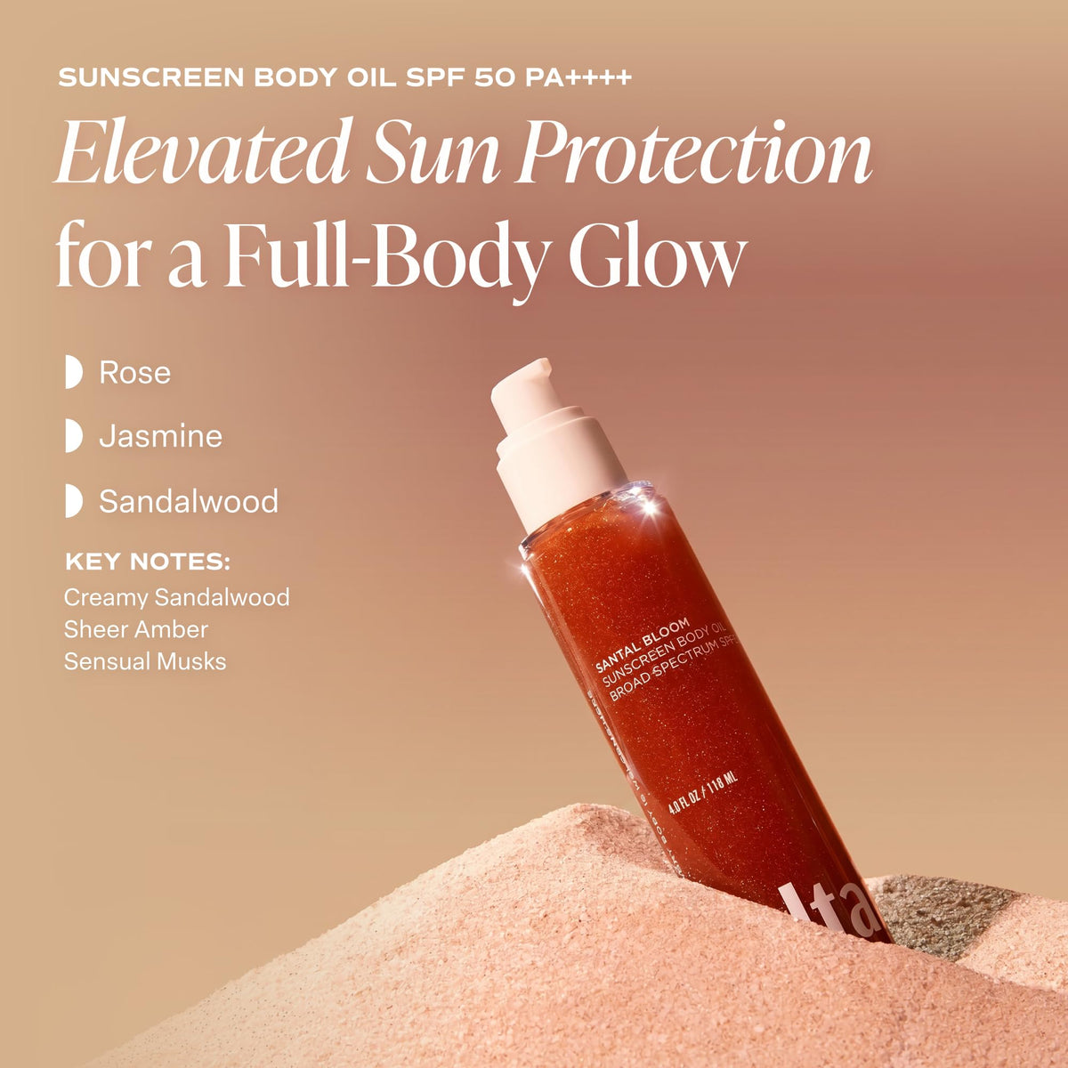 Saltair oil texture close-up droplet demonstrating quick absorption and dewy finish