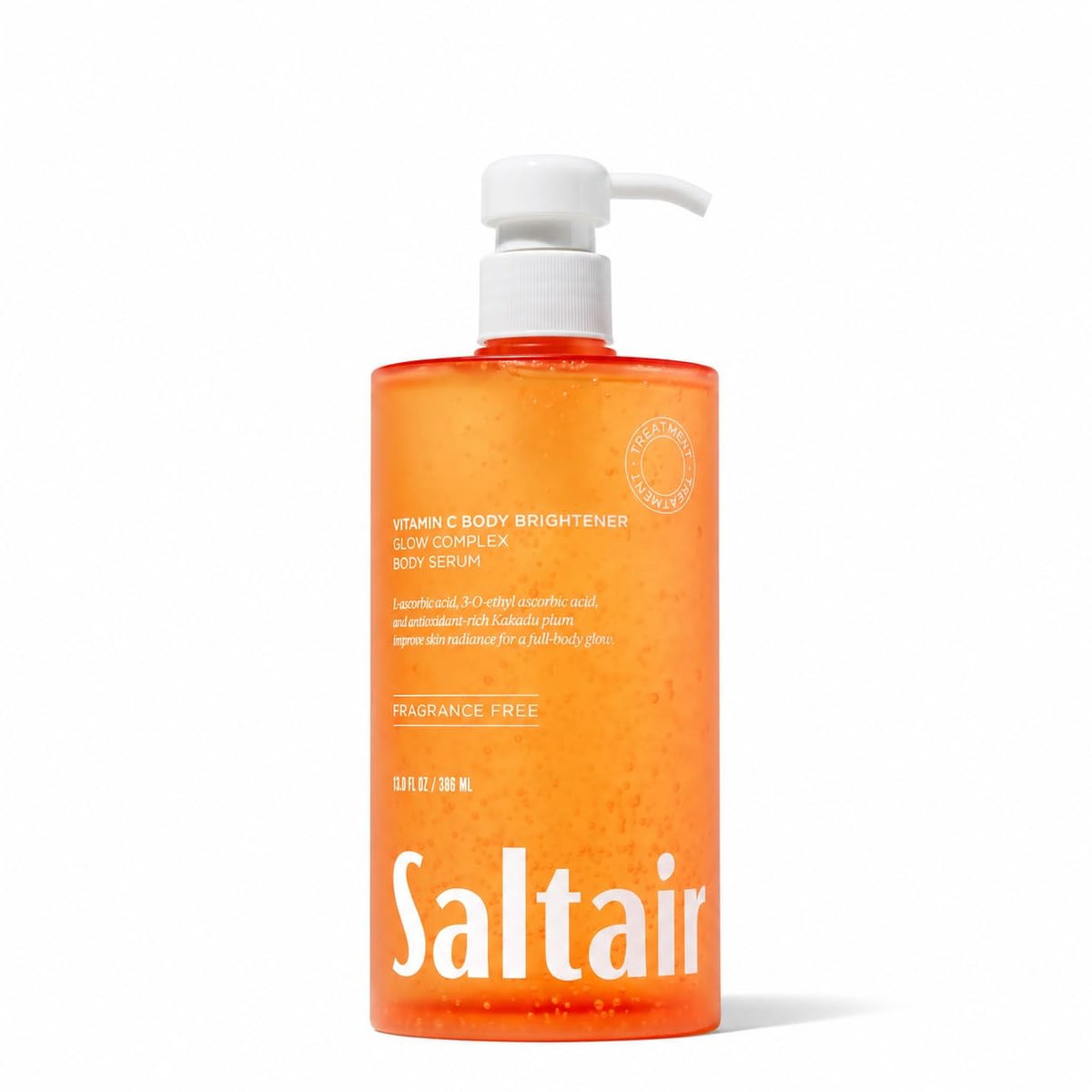 Saltair front packaging showing serum bottle and brand for quick glow