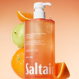 Saltair texture close-up revealing lightweight serum and fast absorption benefit