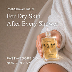 Saltysleep dropper open with oil, showing easy-application benefit