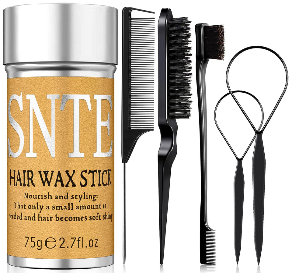 Samnyte front packaging showing complete 6-piece styling kit benefit portability