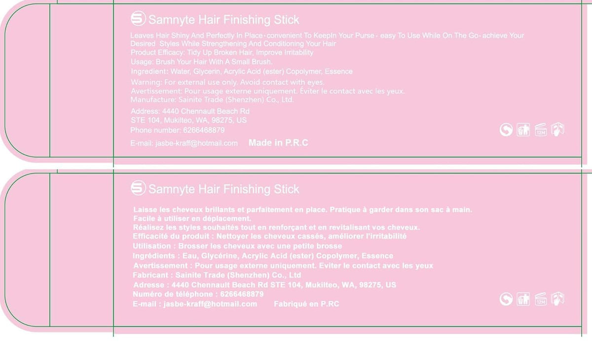 Samnyte lifestyle image in commuter bag showing on-the-go touch-up benefit