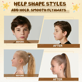 Samnyte open cap showing gel texture and easy dispense for quick styling