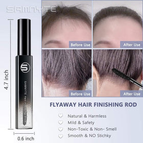 Samnyte gel texture swiped on skin showing smooth non-greasy finish and shine