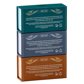 San Francisco Soap Company Coastal Driftwood bar highlighting woodsy scent and refreshing benefit