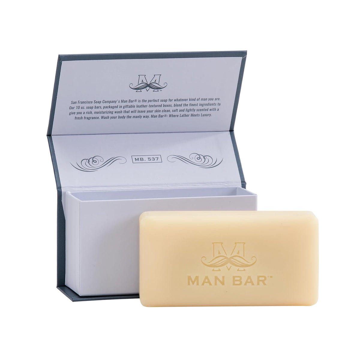 San Francisco Soap Company Peppered Patchouli bar showing earthy aroma and grounding benefit