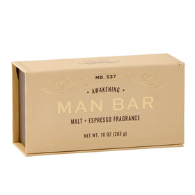 San Francisco Soap Company man bar front packaging showing product name and scent benefit