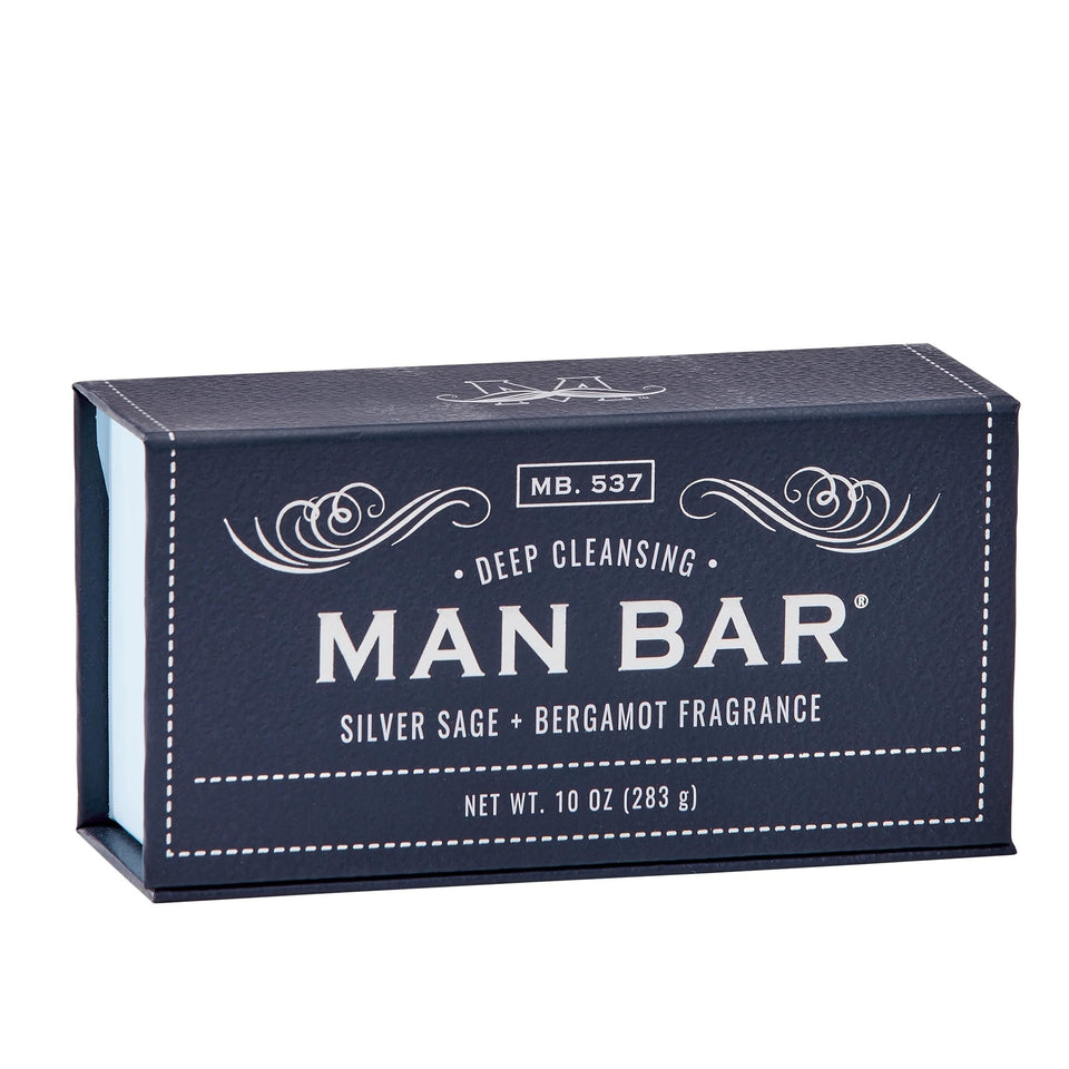 San Francisco Soap Company front packaging showing rugged gift-ready box and brand