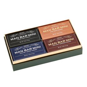 San Francisco Soap Company front packaging showing four mini bars and premium gift appeal