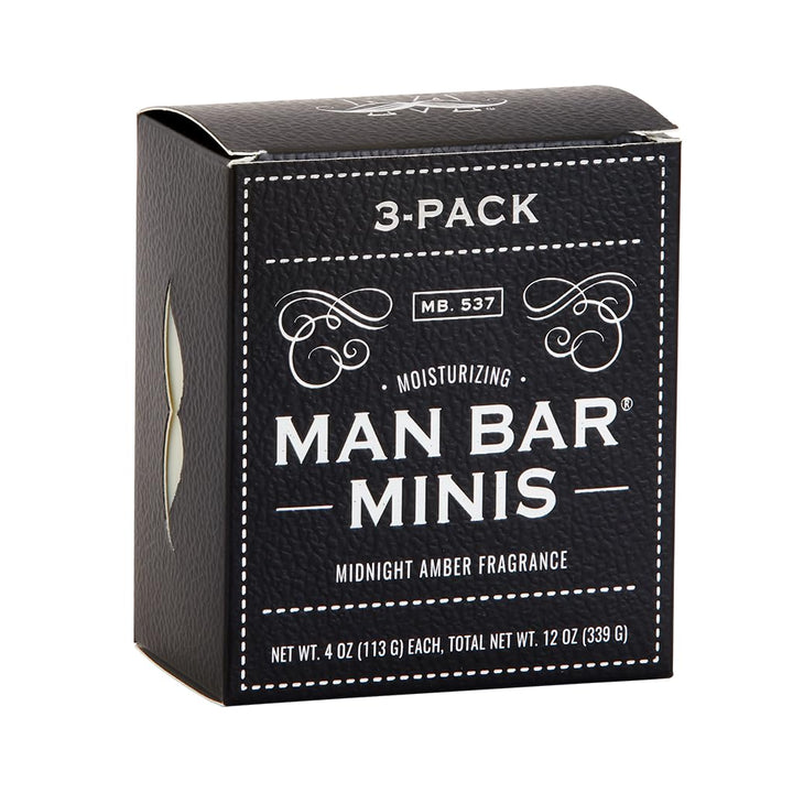 San Francisco Soap Company midnight amber front packaging shows rugged gift-ready box and branding