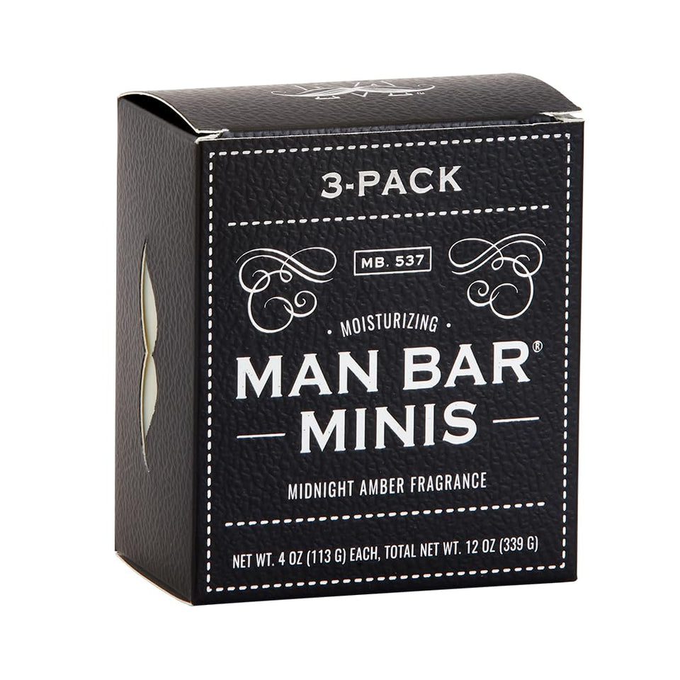 San Francisco Soap Company midnight amber front packaging shows rugged gift-ready box and branding