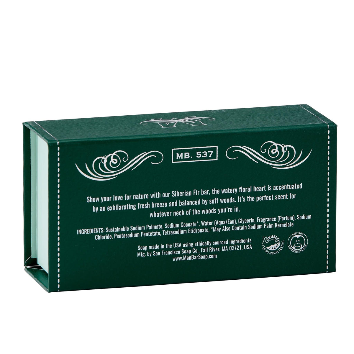 San Francisco Soap Company close-up texture highlighting moisturizing formula