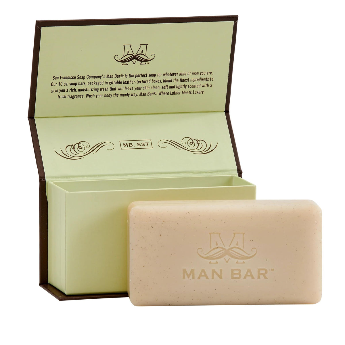 San Francisco Soap Company juniper sprigs detail adding natural texture and aroma