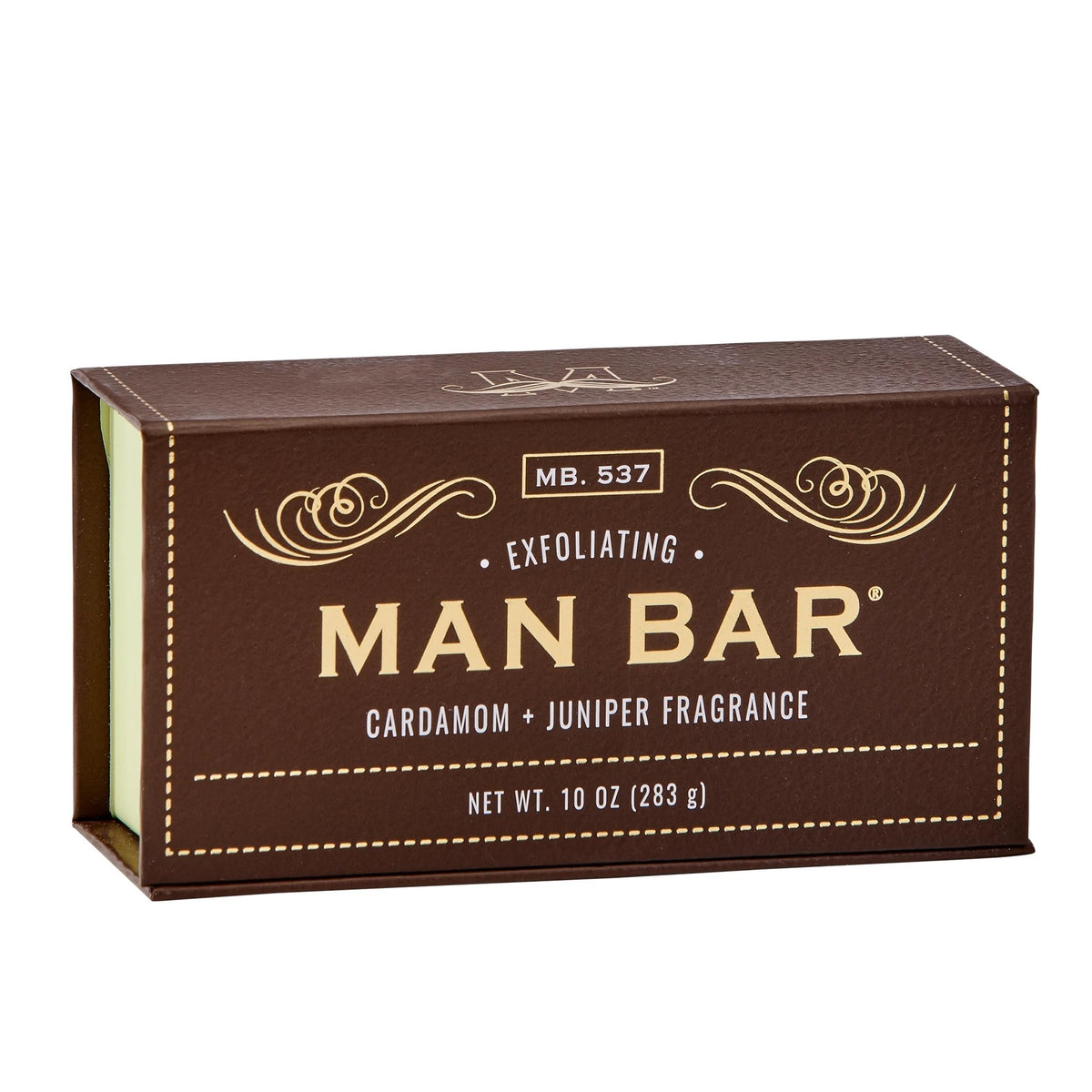 San Francisco Soap Company front pack showing bar and label benefits