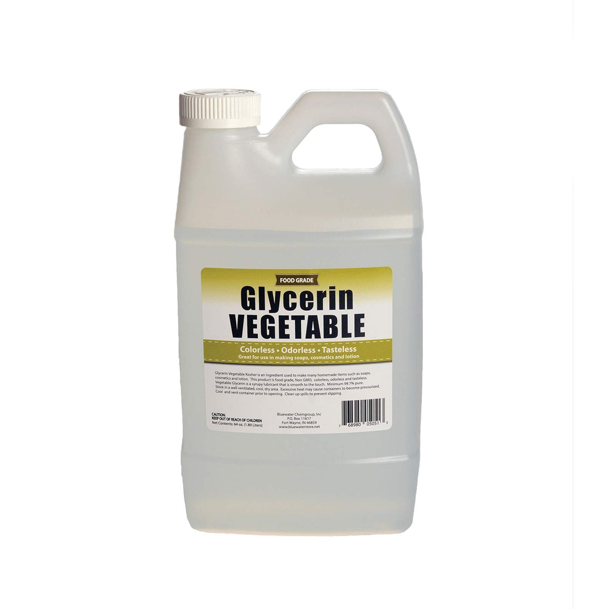 Sanco Industries front view of 64oz bottle showing label and size, reliable supply