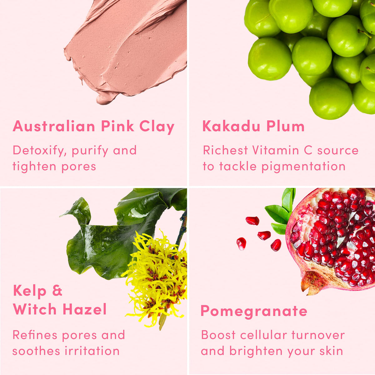 Sand & Sky witch hazel botanical emphasizing pore-refining effect