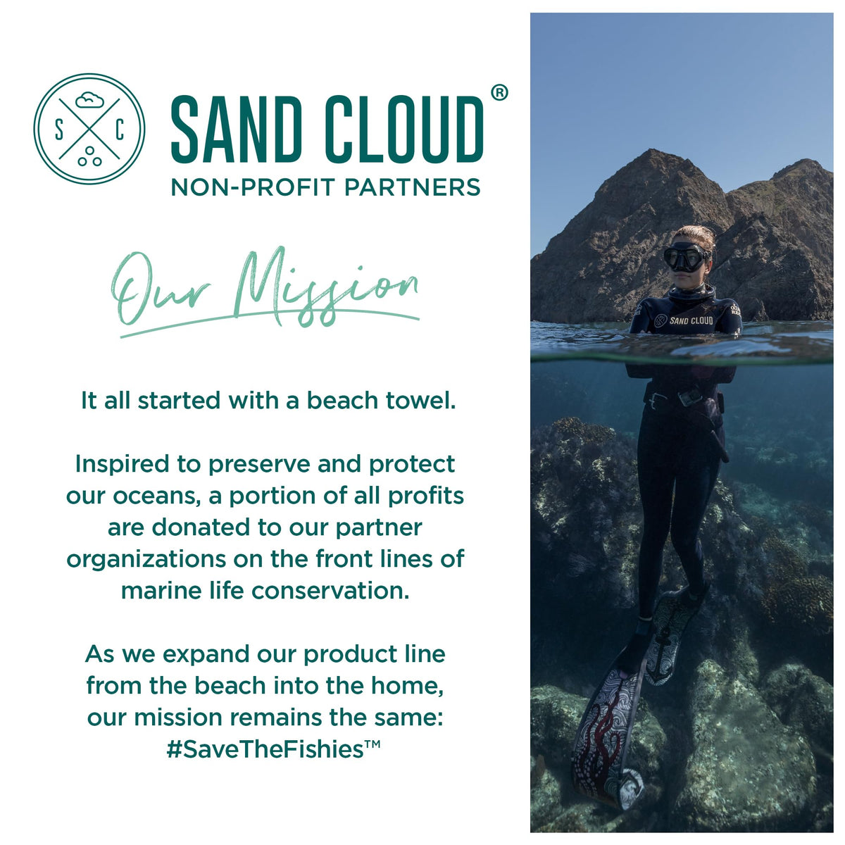 Sand Cloud in bathroom setting showing travel-ready convenience