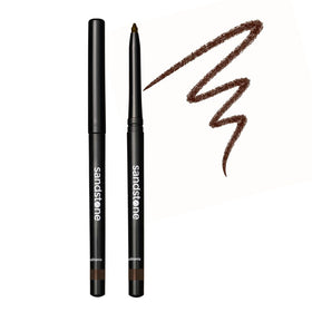 Sandstone Scandinavia eyeliner pencil front view showing slim brown stick and cap for precision