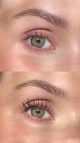 Sandstone Scandinavia brush close-up demonstrating precise lash separation benefit