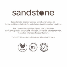 Sandstone Scandinavia lifestyle bathroom vanity showing everyday, reliable use