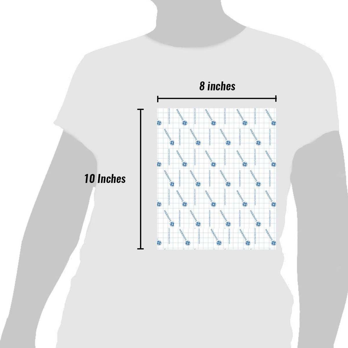 Saniderm in a bathroom setting for convenient tattoo aftercare